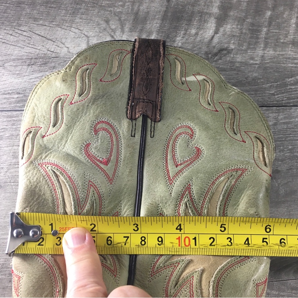 Womens Ariat 15771 Manzanita Embroidered Flames Leather Western Cowboy Boots 7.5 - Picture 13 of 13
